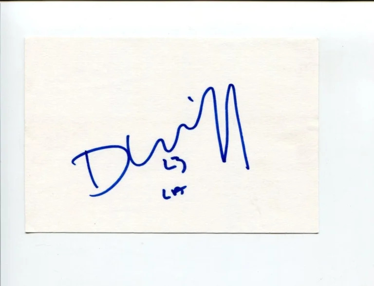 Danny Califf LA Galaxy Soccer MLS Signed Autograph