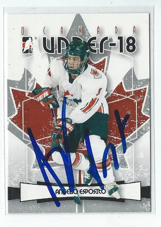 Angelo Esposito Signed 2007/08 In The Game Under-18 Card #2