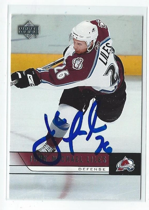 John-Michael Liles Signed 2006/07 Upper Deck Card #53