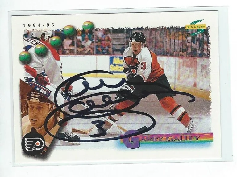 Garry Galley Signed 1994/95 Score Card #26