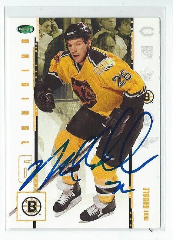 Mike Knuble Signed 2003/04 Parkhurst Card #16