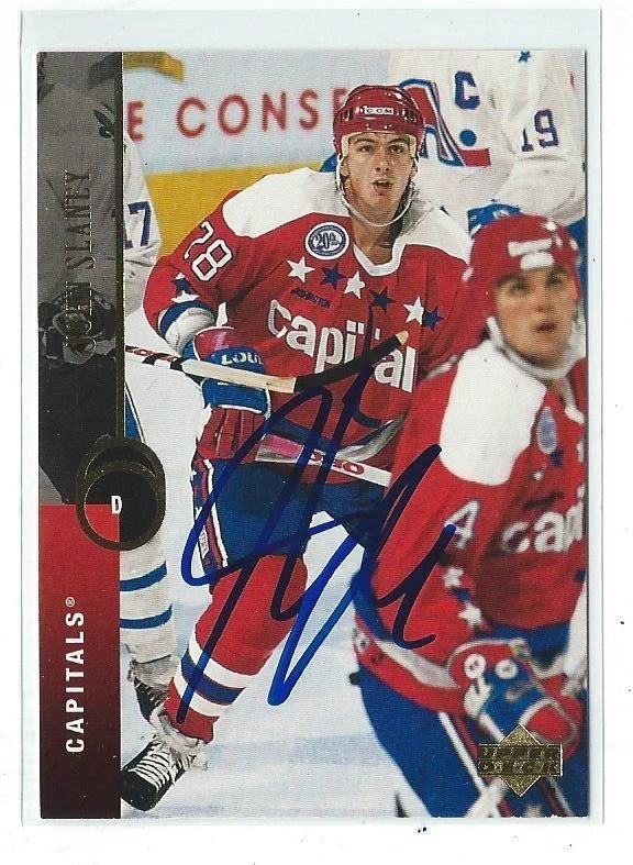 John Slaney Signed 1994/95 Upper Deck Card #39