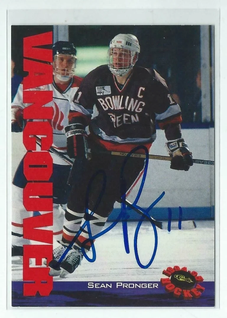 Sean Pronger Signed 1994/95 Classic Card #93
