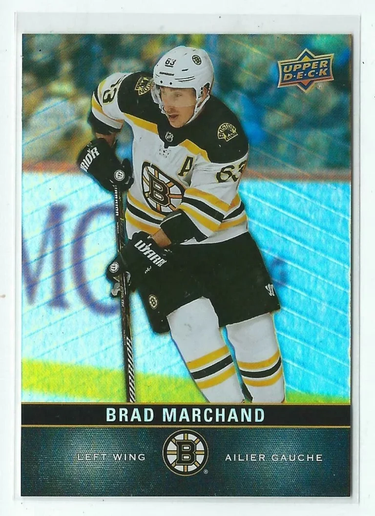 Brad Marchand 2019/20 UD Tim Hortons Card #63 Shipped from US