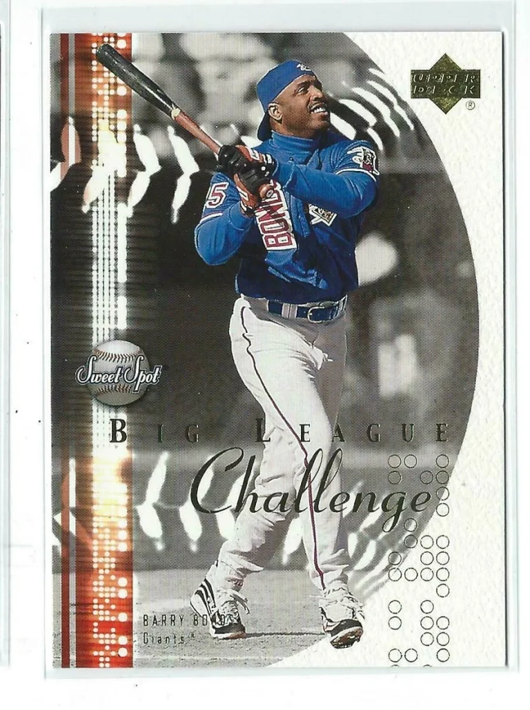 Barry Bonds 2001 Upper Deck Sweet Spot Big League Challenge Card #BL15
