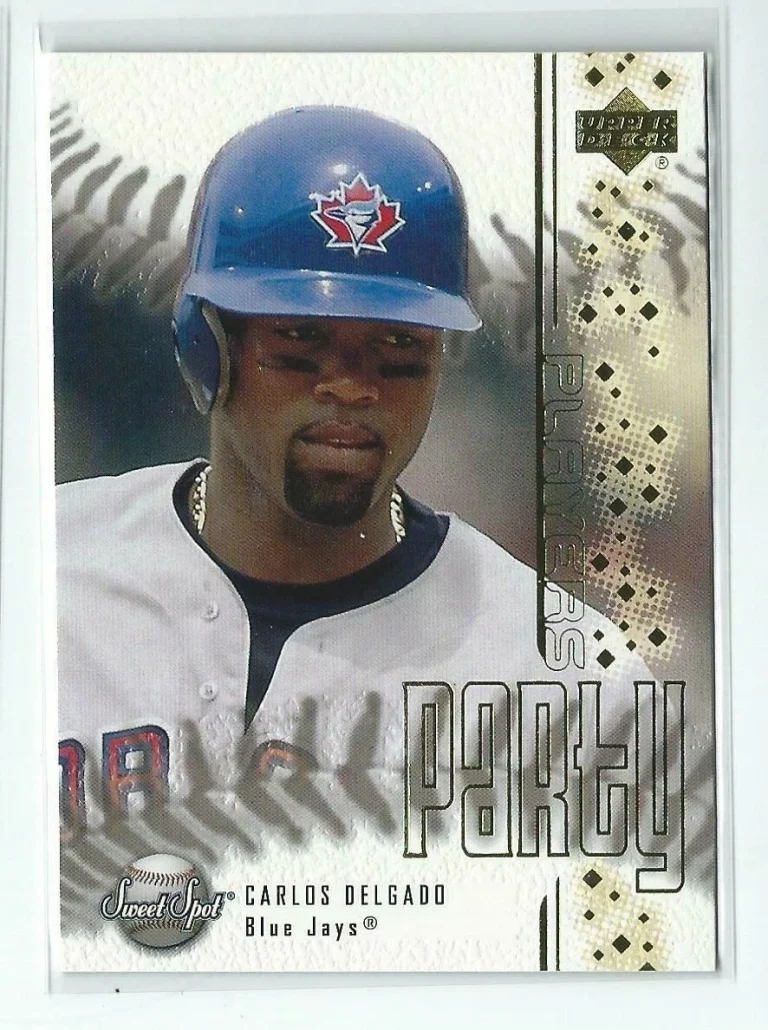 Carlos Delgado 2001 Upper Deck Sweet Spot Players Party Card #PP6