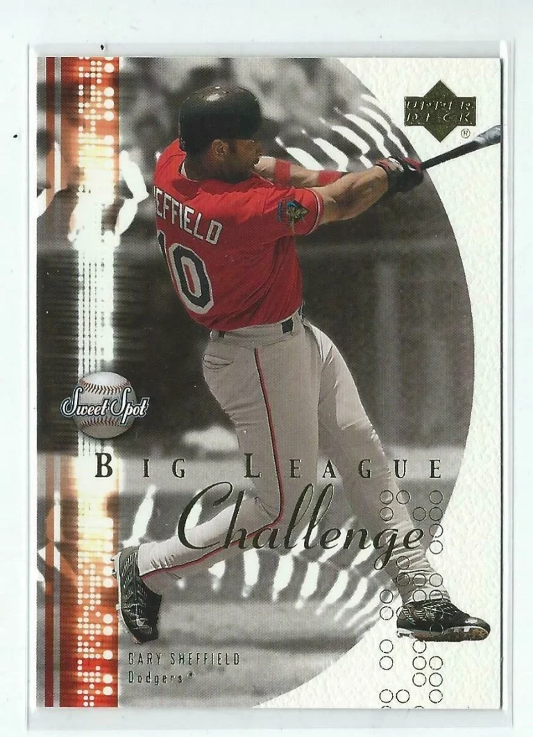Gary Sheffield 2001 Upper Deck Sweet Spot Big League Challenge Card #BL19
