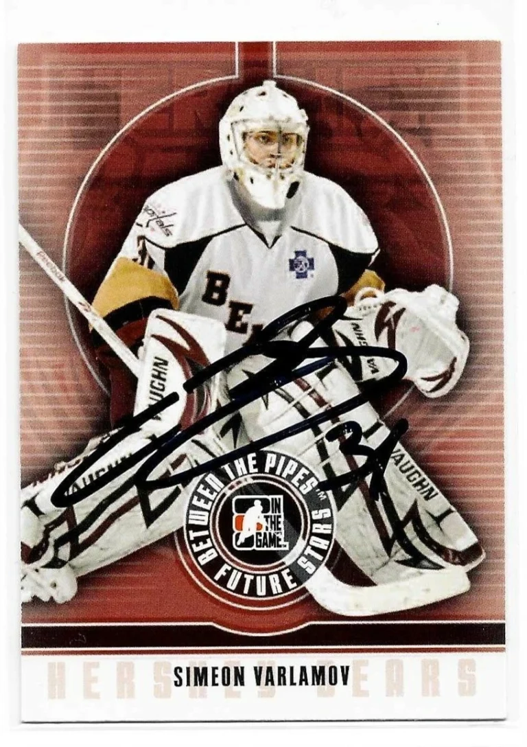 Semyon Varlamov Signed 2009/10 Between The Pipes Card #8