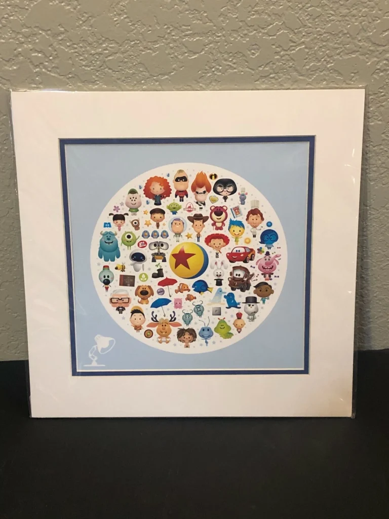 Jerrod Maruyama World of Pixar Toy Story Up WALL-E Nemo Rare Deluxe Print Disney