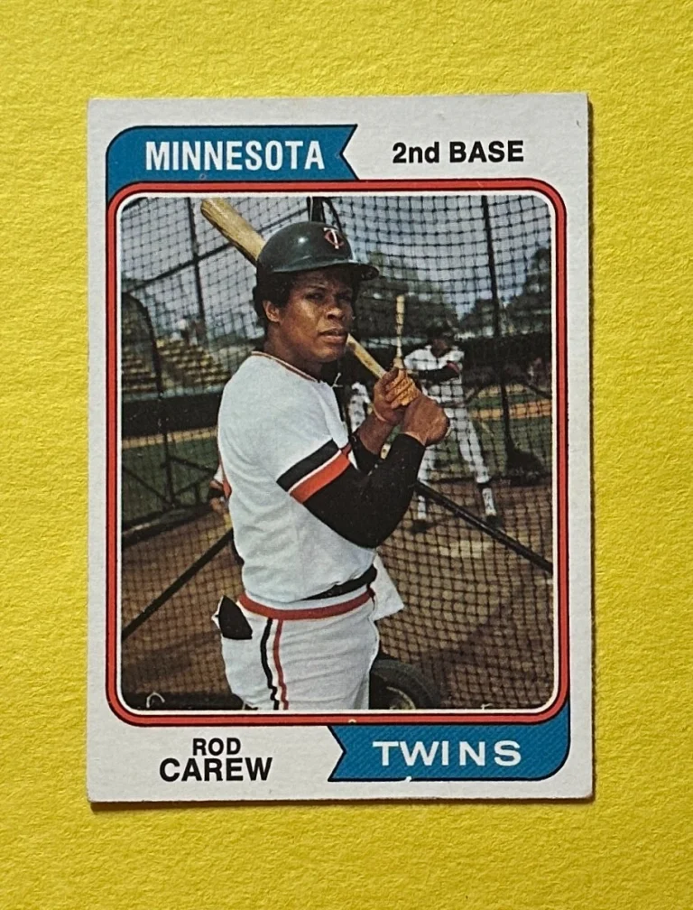 1974 TOPPS ROD CAREW #50 TWINS HOF