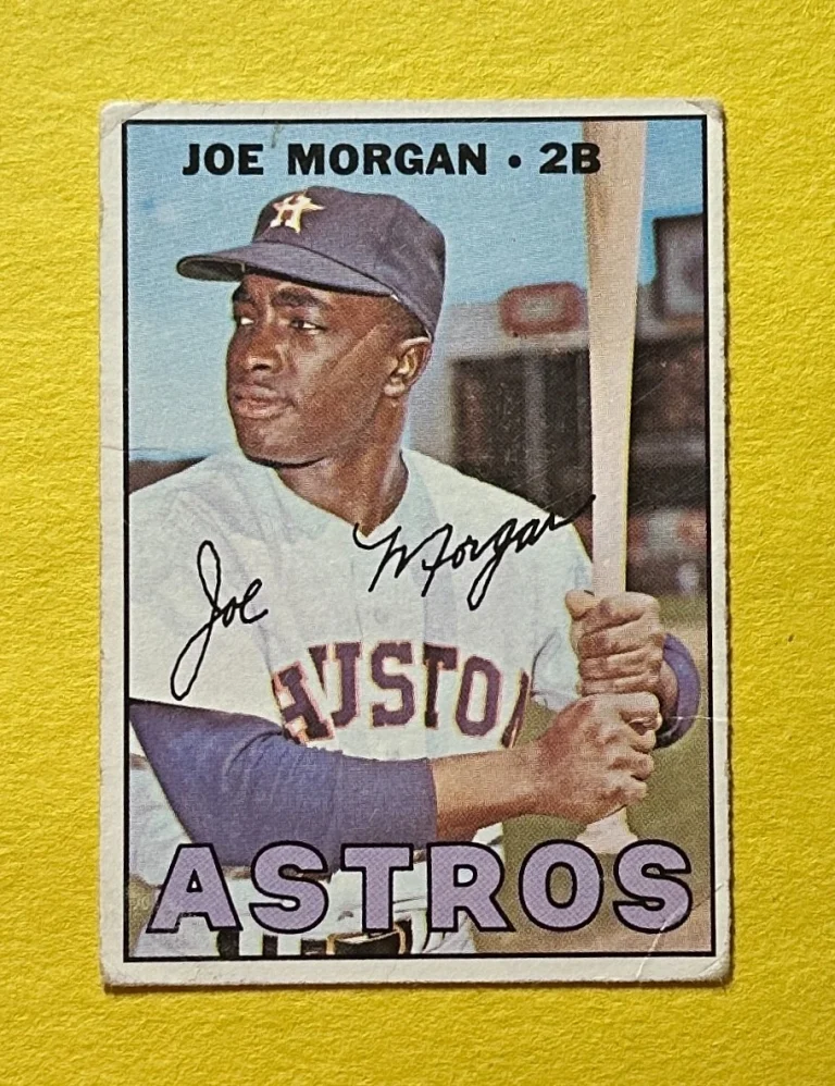 1967 TOPPS JOE MORGAN #337 ASTROS HOF