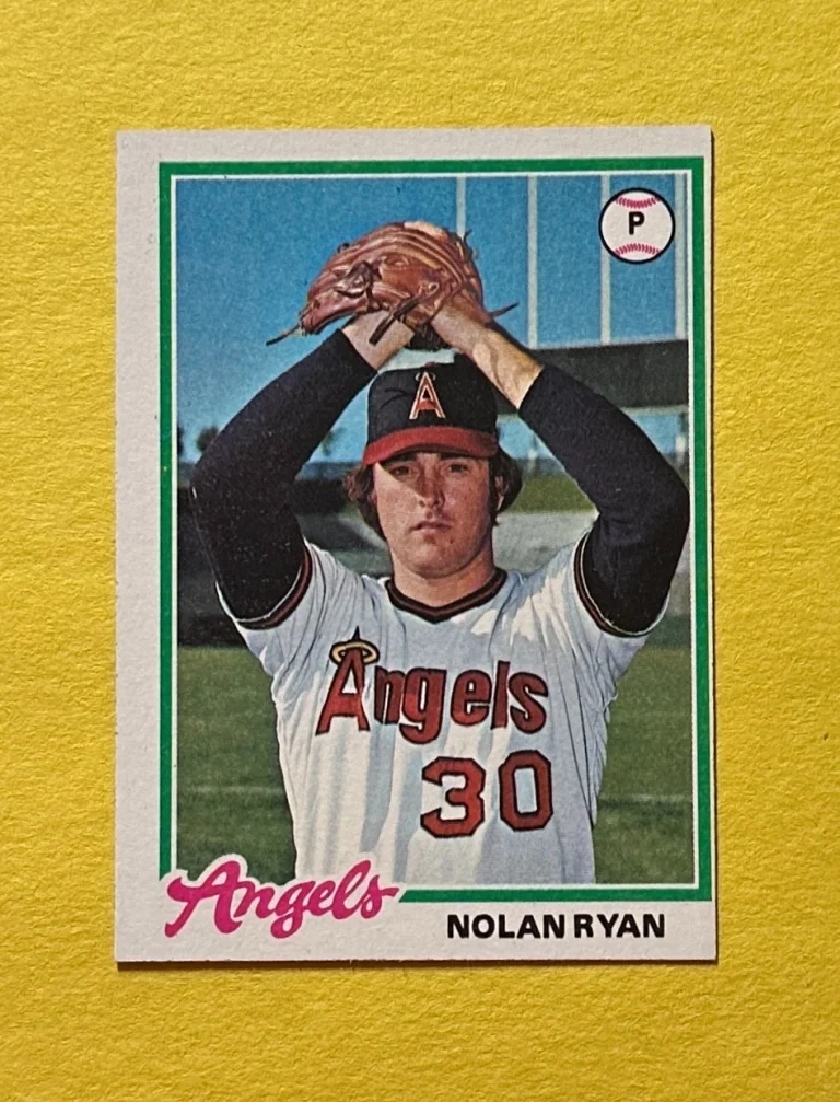 1978 TOPPS NOLAN RYAN #400 ANGELS HOF