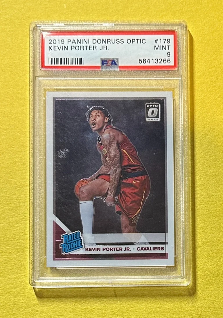 2019 PANINI DONRUSS OPTIC KEVIN PORTER JR #179 PSA MINT 9 CAVALIERS ROOKIE CARD