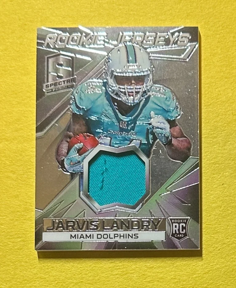2014 PANINI SPECTRA JARVIS LANDRY ROOKIE PATCH /199 #RJ-JL DOLPHINS