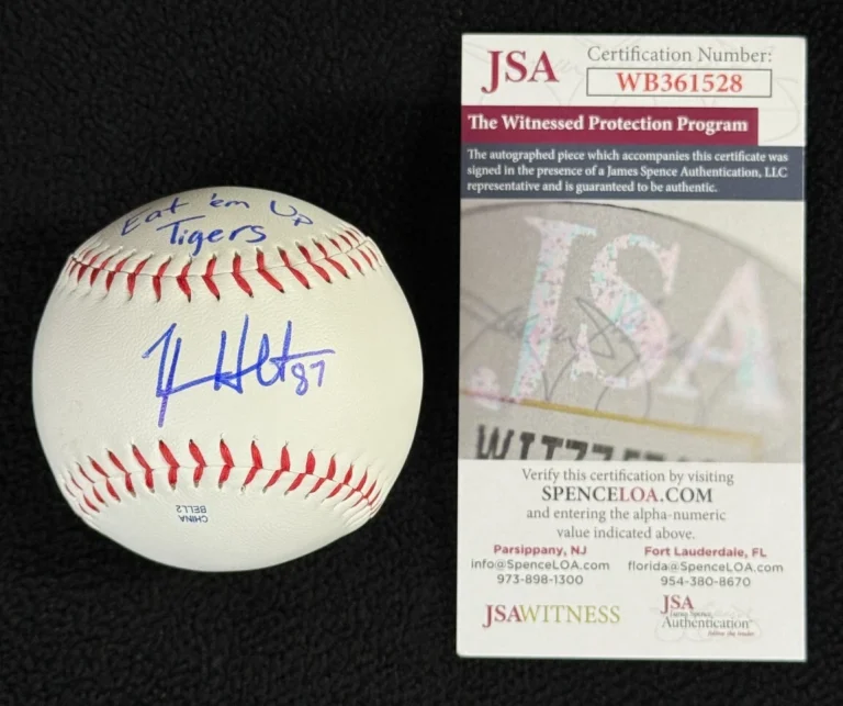 Tyler Holton Signed & Inscribed 