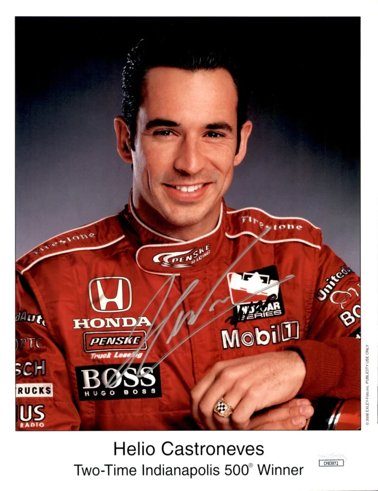 Helio Castronevas Signed 2006 Publicity 8.5x11 Photo #1 JSA COA