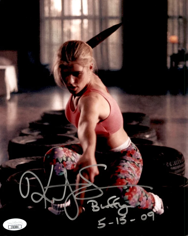 Kristy Swanson Signed & Inscribed Buffy The Vampire Slayer 8x10 Photo #5 JSA COA