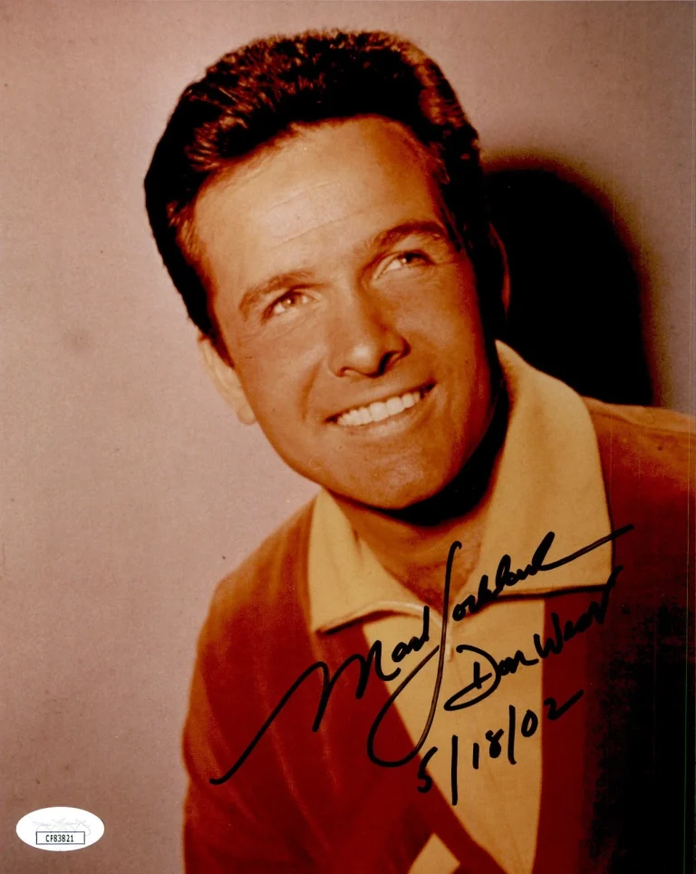 Mark Goddard Signed Inscribed Lost In Space 8x10 Photo #18 JSA COA