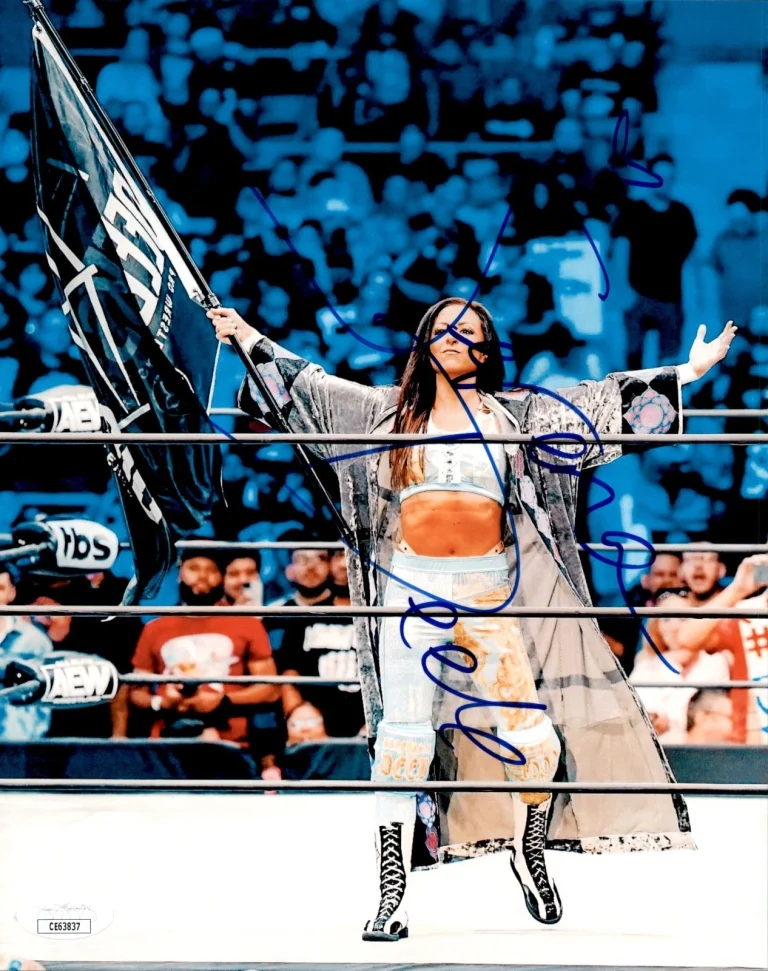 Serena Deeb Signed AEW 8x10 Photo #1 WWE JSA COA