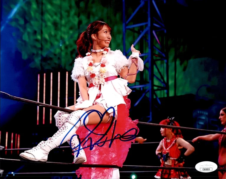 Riho Signed AEW 8x10 Photo #1 WWE JSA COA