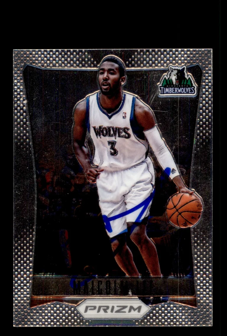 Signed Basketball Card Auto Malcolm Lee 2012-13 Panini Prizm #276 Timberwolves