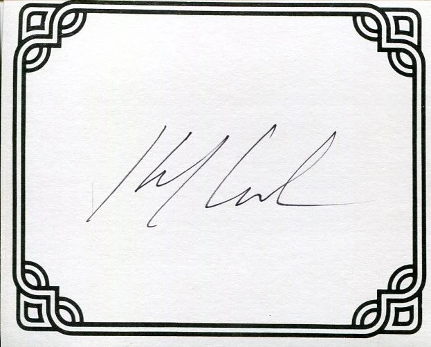 Kevin J. Anderson Star Wars X-Files Dune Author Signed Autograph Bookplate