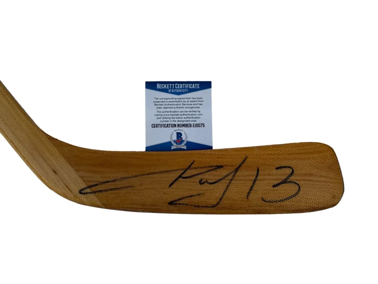 Pavel Datsyuk Signed Detroit Red Wings Hockey Stick Beckett COA