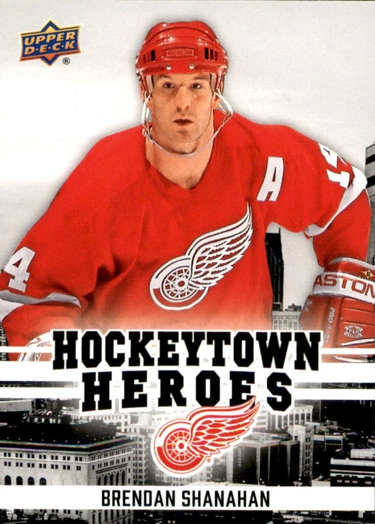 Brendan Shanahan 2025/26 Detroit Red Wings Centennial Hockeytown Heroes Card