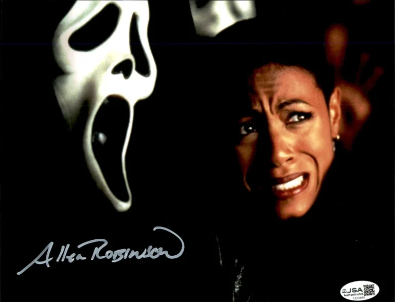 Allen Robinson Signed Scream 2 Ghostface 8x10 Photo #1 JSA COA