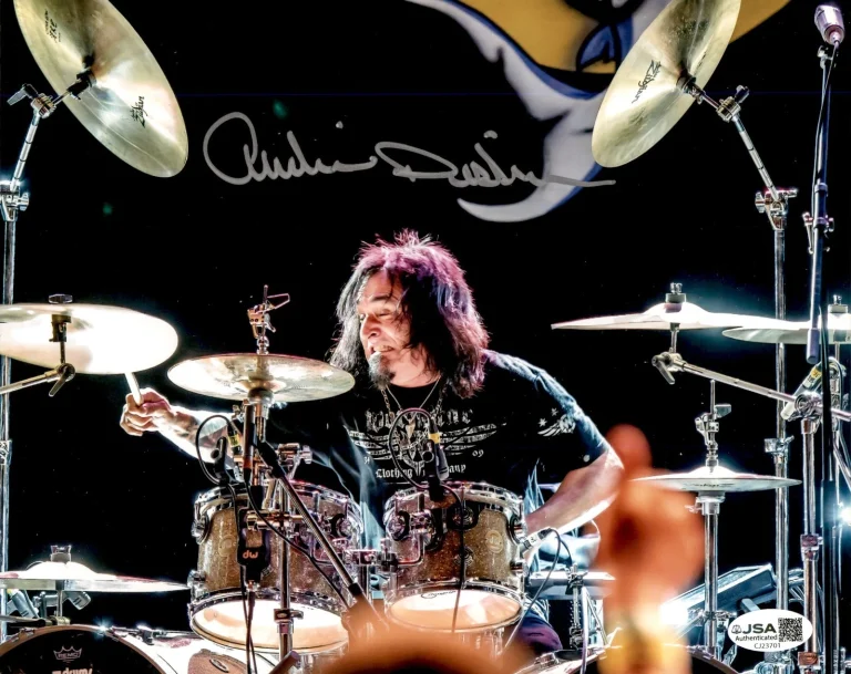 Audie Desbrow Signed Great White 8x10 Photo #1 JSA COA