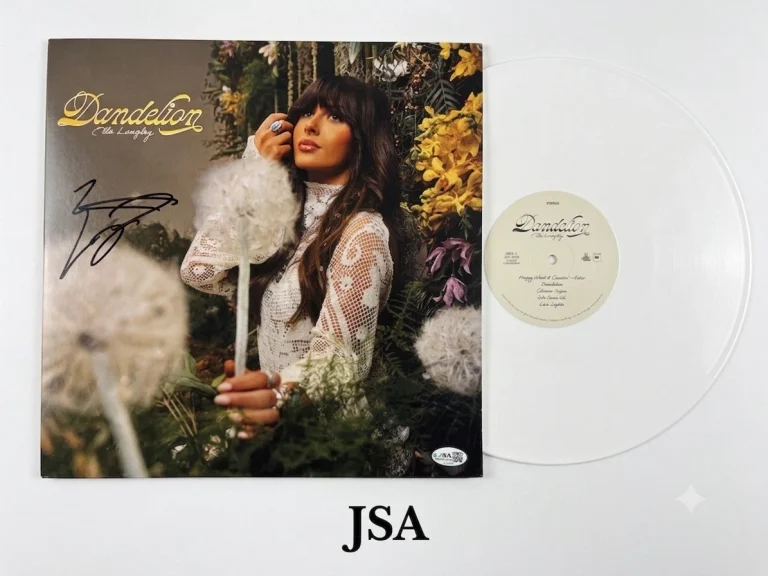 Ella Langley Signed Vinyl Record Beckett Authentic Autograph Dandelion LP