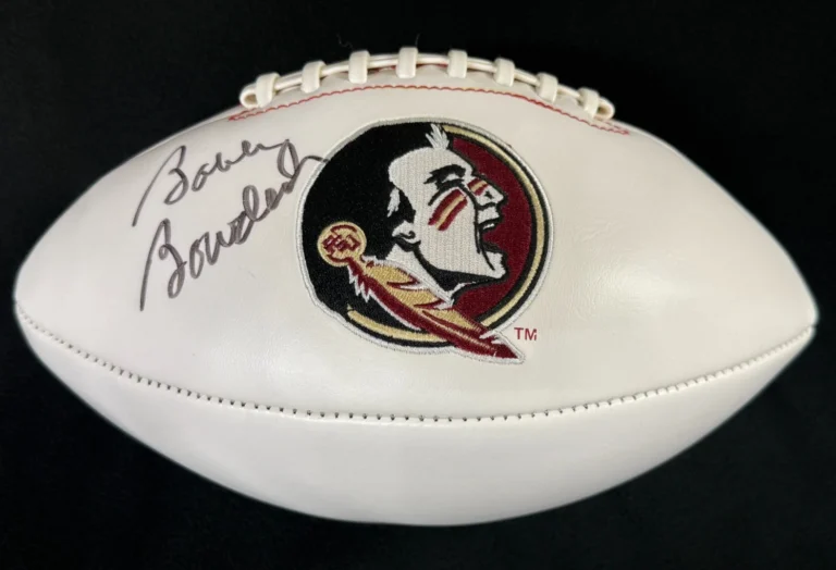 Bobby Bowden Signed Florida State Seminoles Football JSA COA
