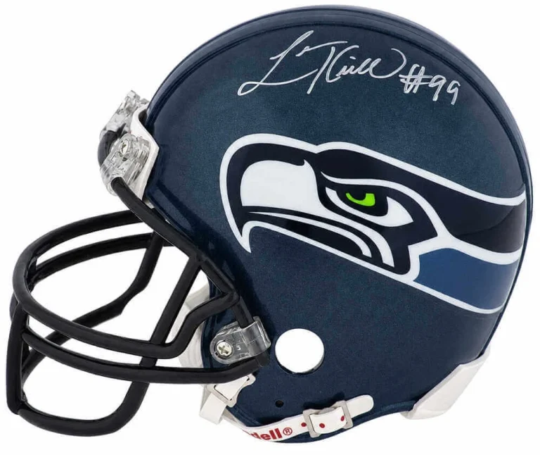 Levon Kirkland Signed Seattle Seahawks Riddell (VSR4) Mini Helmet (SCHWARTZ COA)