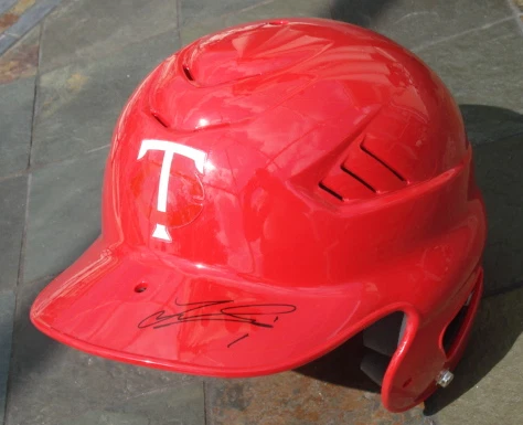 TSUYOSHI NISHIOKA AUTOGRAPHED HELMET (TWINS) W/ PROOF!