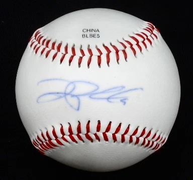 J.P. ARENCIBIA AUTOGRAPHED BASEBALL (BLUE JAYS) W/ PROOF!