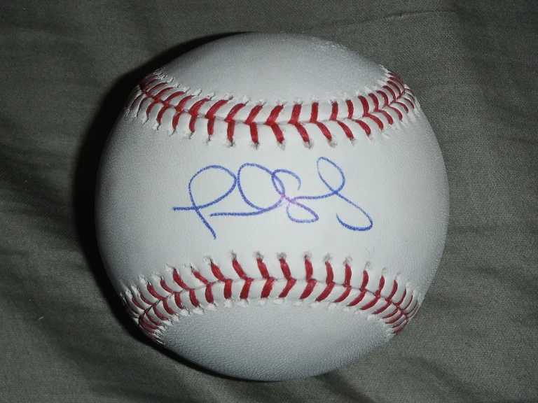 ATLANTA BRAVES FREDIE FREDI GONZALEZ SIGNED OML BASEBALL
