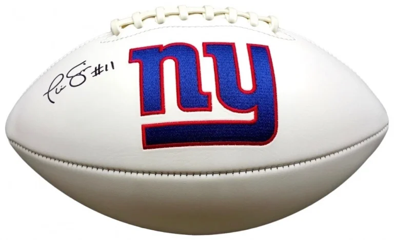 PHIL SIMMS AUTOGRAPHED FOOTBALL (NEW YORK GIANTS) - JSA COA!