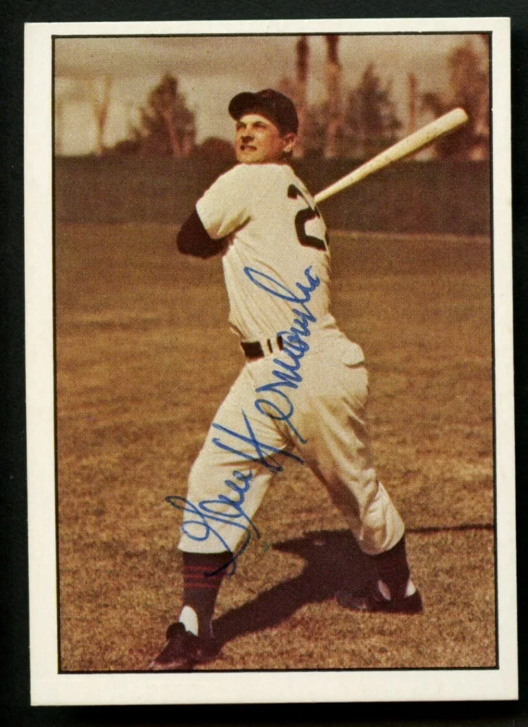 Gene Hermanski #165 signed autograph auto 1979 TCMA Baseball History Series Card