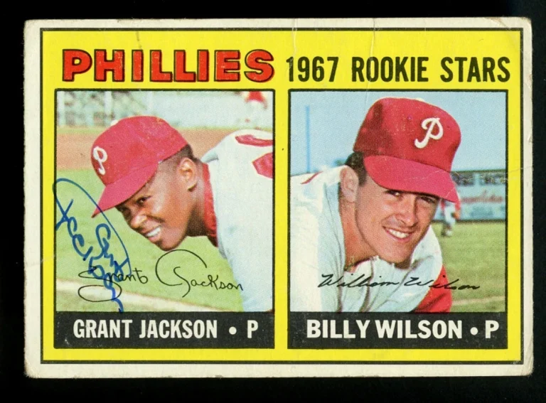 Grant Jackson #402 signed autograph auto 1967 Topps Baseball Trading Card