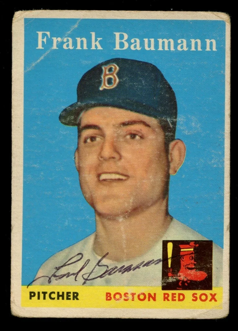 Frank Baumann #167 signed autograph auto 1958 Topps Baseball Trading Card