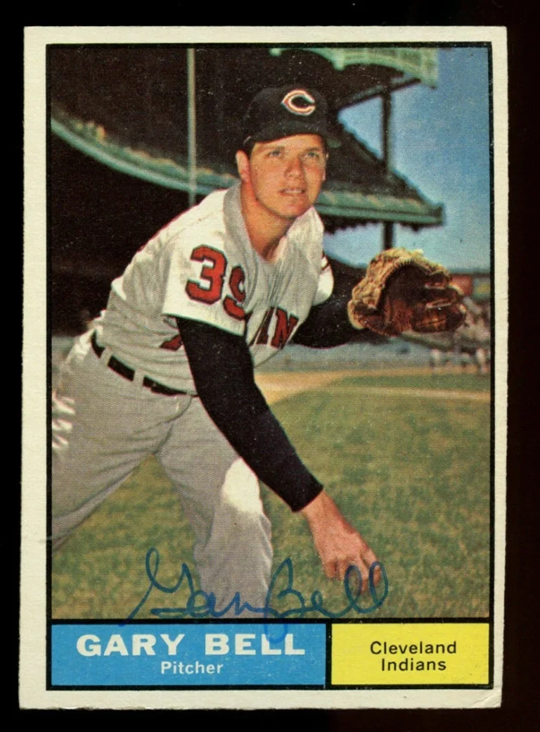Gary Bell #274 signed autograph auto 1961 Topps Baseball Trading Card