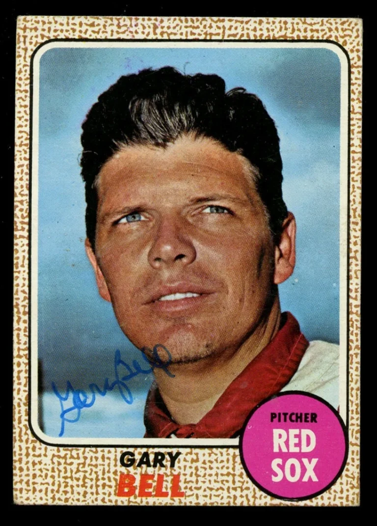 Gary Bell #43 signed autograph auto 1968 Topps Baseball Trading Card