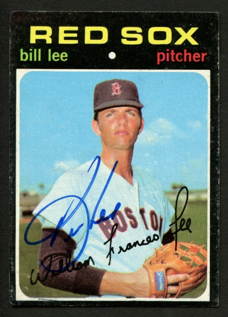 Bill Lee #58 signed autograph auto 1971 Topps Baseball Trading Card