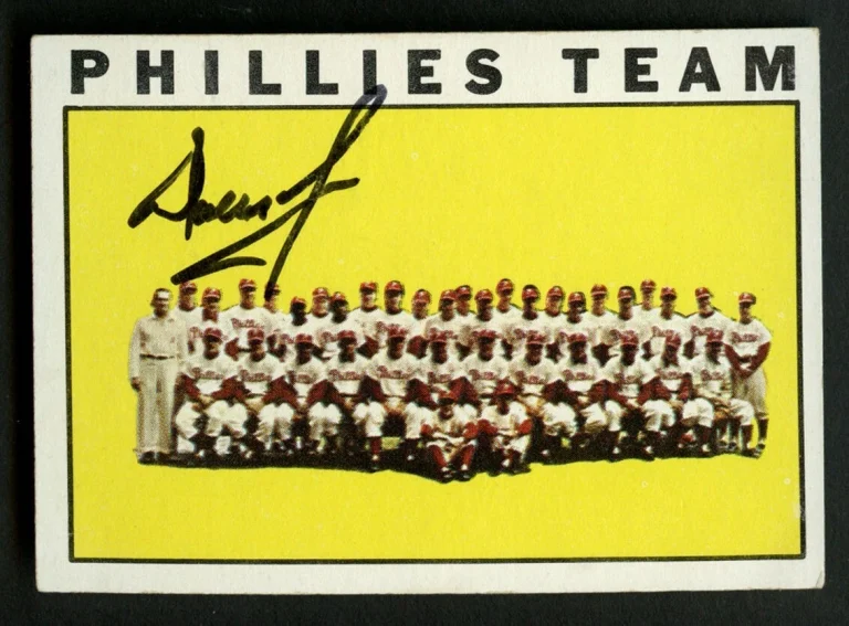 Dallas Green #293 signed autograph auto 1964 Topps Baseball Trading Card