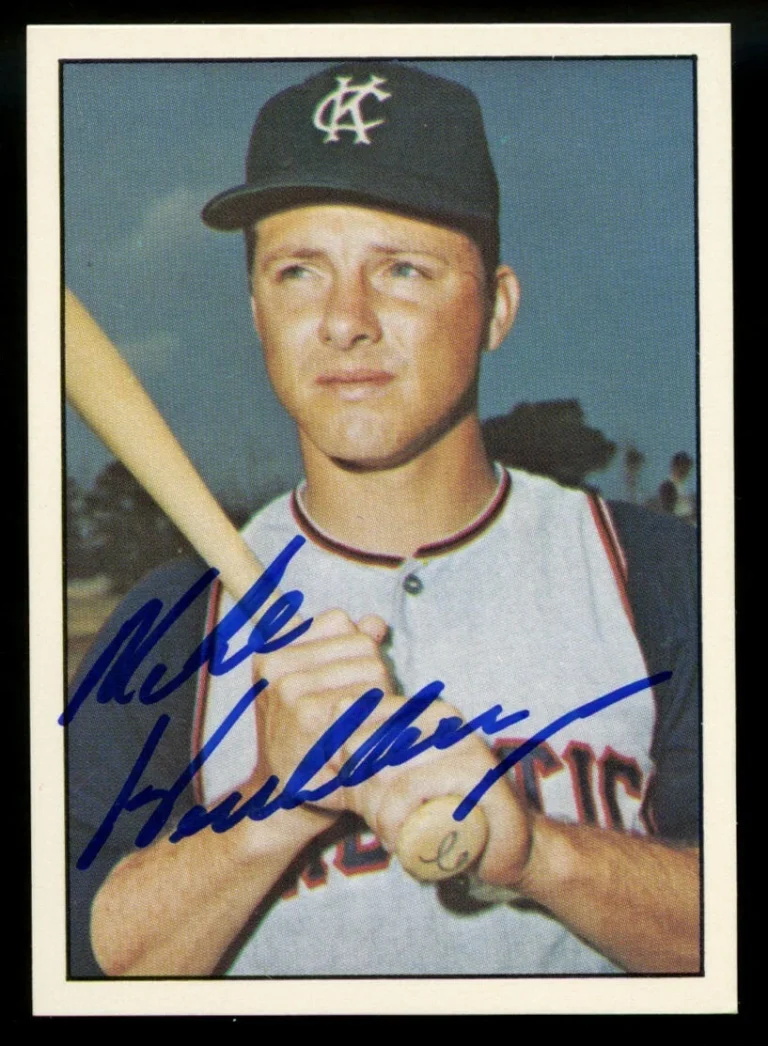 Mike Hershberger #287 signed autograph auto 1978 TCMA Baseball Trading Card