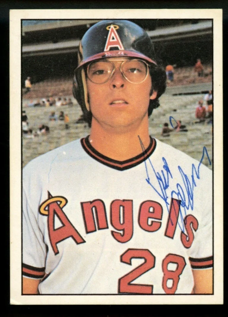 David Collins #191 signed autograph auto SSPC 1975 California Angels Card