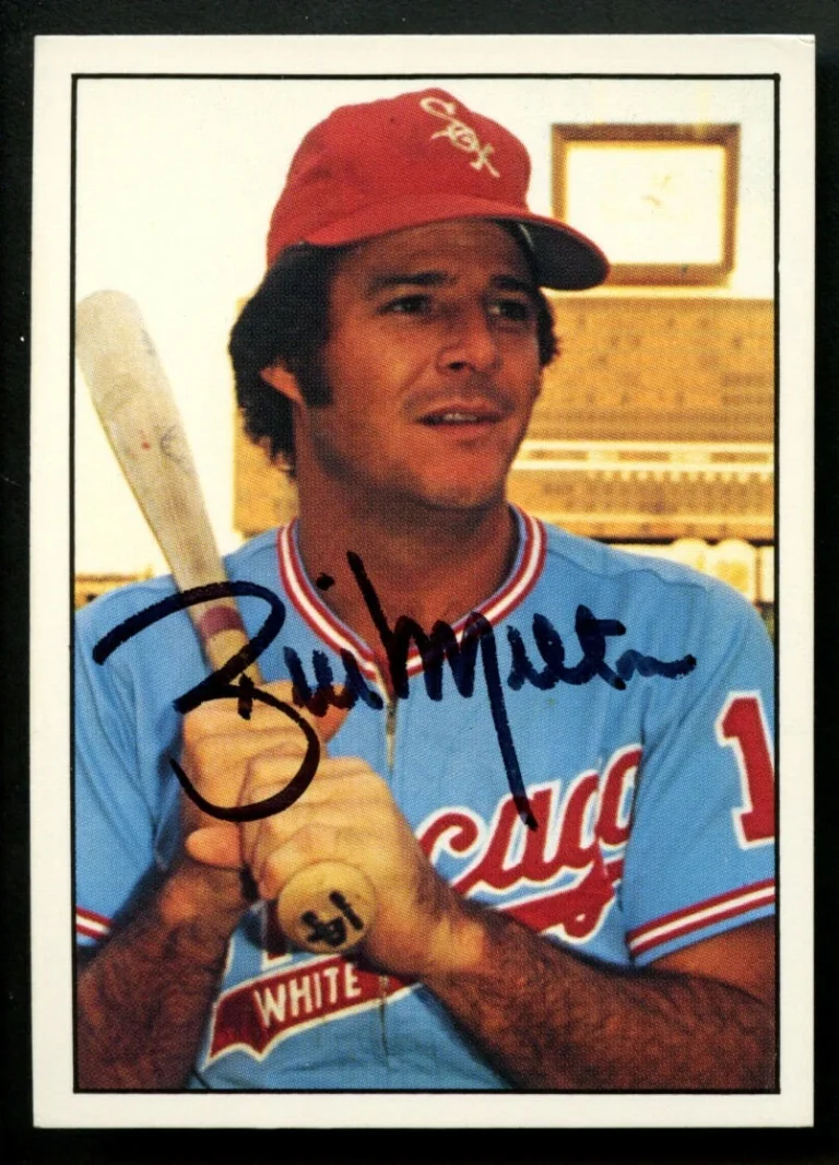 Bill Melton #155 signed autograph auto SSPC 1975 California Angels Baseball Card