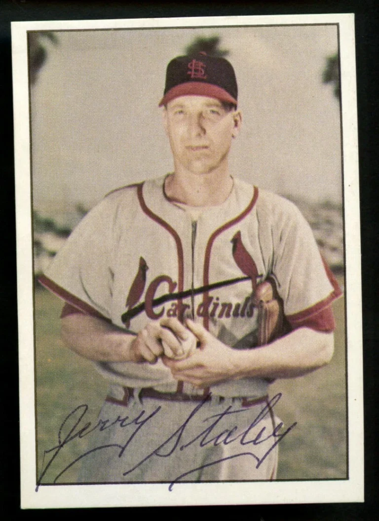Jerry Staley #40 signed autograph auto 1979 TCMA Baseball History Series Card