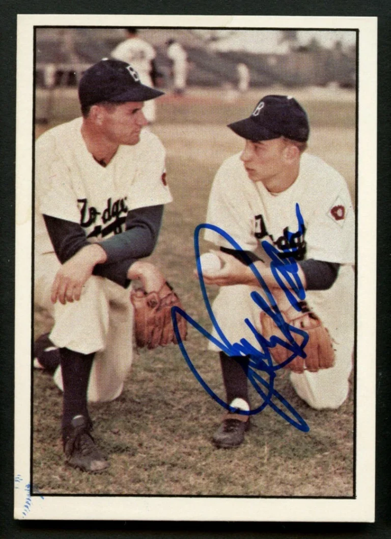 Johnny Podres #239 signed autograph auto 1979 TCMA Baseball History Series Card