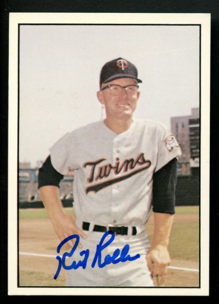 Rich Rollins #0119 signed autograph auto 1978 TCMA Baseball Trading Card